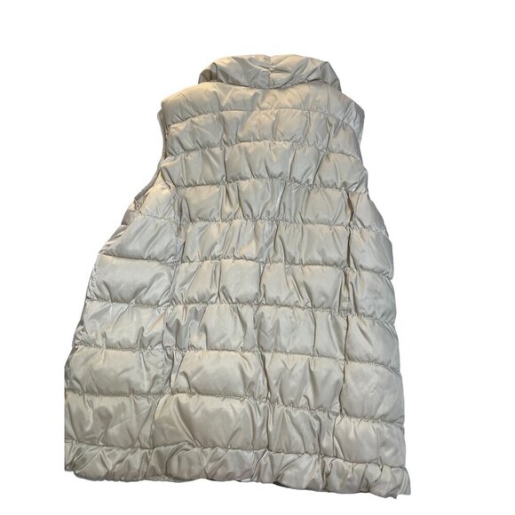 Braetan Women's Puffer Vest High Neck Cream Size Medium - Picture 6 of 6